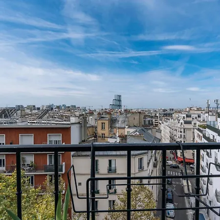 Amazing View 2bd Montmartre! Apartman